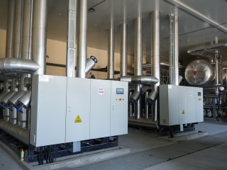 refrigeration machinery room