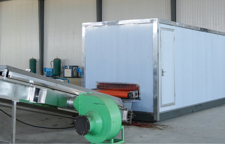 Drying and packaging